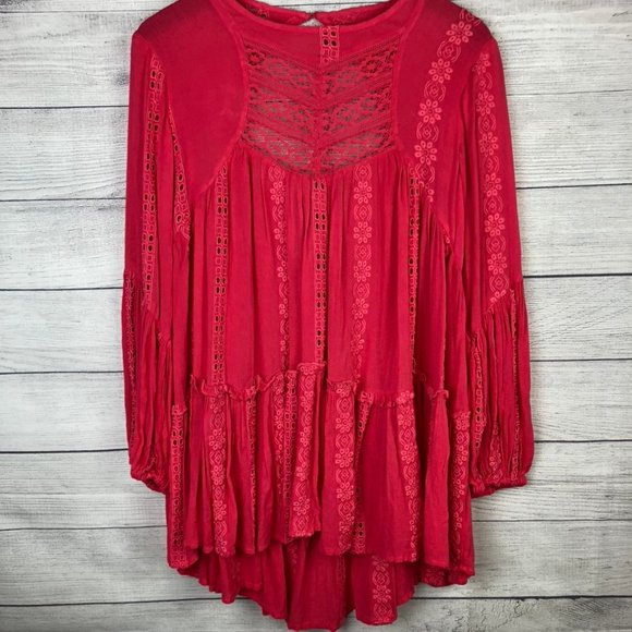 Free People Dresses & Skirts - Free People Sweetest Dream Tunic Dress Size XS
